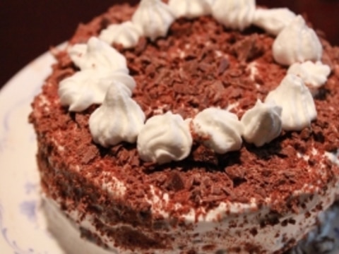 チョコレート ケーキ デコレーション